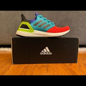 Adidas Ultraboost 20 “What the” Solar Red. Size 7 men , 8 women.